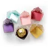 Gift Wrap 50pcs Paper Candy Box Flower Chocolate Wrappers Bar Wedding Favors And Gifts Party Supplies Birthday