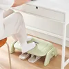 Almohada Reposapiés Oficina Ergonómico Debajo del Escritorio Reposapiés De Ángulo De Altura Ajustable Soporte De Taburete De Computadora Inclinado