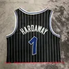 Maglia da basket retrò classica da ragazza stampata da donna Allen Iverson Vince Carter Dennis Rodman Penny Hardaway Tracy McGrady Bird Pippen Maglie