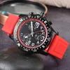 Fashion Full Brand Wrist Watch Men Male Style Multifunction with Silicone Band Quartz Clock BR 09