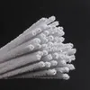 Smoking pipes Pipe straight brush tool for cleaning cotton strips, hand made non shedding 100 pieces of pipe accessories