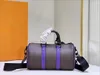 5A Duffel Bags Keepall Travel Bags Outdoor Leather Plain Print Tote Designer messenger bag men Women Luggage Bag