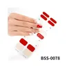 Stickers Decals 16/20 Paste Semi curing Flash Gold gel Nail Paste Lasting Nail Enhancement UV LED Light Needs Fashion Full coverage Nail Sticker 231117