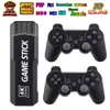 Portable Game Players Game Stick X2 Nostalgic Host 32G 4K HD HDTV GD10 Retro Video Games Console With two Wireless Controller Built in 10000 Games for Kids Gift