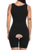 Kvinnors shapers full kropp sexig dambandage shaperr girdle kvinnlig hög midja bodysuit midje korsett smal formsida 230418