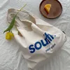 Carta da regalo 100 Pz/lotto Logo Personalizzato All'ingrosso Tote Bag In Cotone Sacchetti di Tela di Colore Naturale Pianura Per L'imballaggio di Generi Alimentari