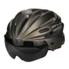 Casques de cyclisme GUB vélo avec lunettes magnétiques coupe-vent vélo bord intégré détachable équitation extérieure 230418