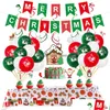 Altre forniture per feste per eventi Decorazioni natalizie Palloncini per feste Set Kit arco rosso verde Regalo Palloncino in stagnola di canna per decorazioni per matrimoni domestici Dhehd