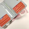 Portefeuilles massieve kleur glanzende kleine portemonnee voor vrouwen korte eenvoudige dames portemonnee met knopen rijbewijs kaarttas
