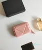 2023 Luxury Brand High Quality cWallet Holder Classic Pattern Sheepskin Material Wallet