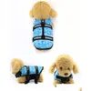 Ropa para perros Cachorro Rescate Natación Ropa Ropa de seguridad Chaleco Traje XS-XL Outdoor Pet Float Doggy Life Jacket Chalecos 230613 Drop Entrega DH6RS