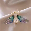 Broches Broches Beaux Oiseaux Papillon Abeille Broche Pour Femmes Perle À La Mode Animal Bijoux Manteau Robe Revers Cadeaux De Fête De Mariage 231118