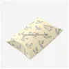 Gift Wrap Box Paper Pillow Packing Birthday Present Boxes Floral Pattern Fashion Fresh Style Candy Ct0140 Drop Delivery Home Garden Dhs1G