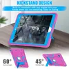 Casos de PC para comprimidos de kickstand para Samsung Galaxy Tab A 8 8.0 T290 T295 T387 P200 P205 8.4 T307 Silicone Hybrid Anti-Shock Capas de proteção