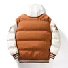 Мужские куртки Зимняя высококачественная хлопковая стеганая куртка Большая уличная одежда 231118