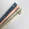 Cute Gel Pen Erasable 0.35mm School Office Supplies Kawaii Stationery Cartoon Blue Black Ink Writing Accessories