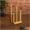 Tea Caddies Bamboo Canister Portable Sealed Teas Barrel Container Cylinder Pot Drop Delivery Home Garden Kitchen Dining Bar T Dhgarden Dhwpv