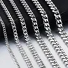 New Style Stainless Steel Cuban Chain Gold Black Color Fashion Hip Hop Men And Women Necklace Jewelry Fashion JewelryNecklace