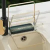 Storage Holders Racks Kitchen Residue Filter Screen Holder Sink Disposable Drain Food Bowl Anti Blocking Bracket Leftover 230418