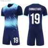 Collectable HOT Custom Football Uniform 2022 Men Youth Club Football Jerseys Colge Soccer Uniforms Kits Kids Shirt Shorts Sportswear Kits Q231118