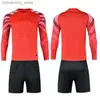 Sammelbares Fußballtrikot-Set für Männer und Jungen, Fußballuniform, kurzes Seve für Kinder und Erwachsene, Fußballtrikot, Trainingsanzug, Sportbekleidung, individuelles Fußballkleidungsset Q231118