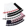 Skirts Pleated Tennis Skirt Womens Athletic Golf Skirt Sport Outfits Workout Running Mini Skirts Korean Style Sexy Skirt Harajuku Skirt 230418