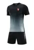 Turin F.C. Survêtements pour hommes loisirs d'été costume à manches courtes costume d'entraînement de sport loisirs de plein air jogging T-shirt sport de loisirs chemise à manches courtes