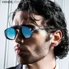 Güneş gözlüğü Steampunk Güneş Gözlüğü Erkekler Metal Oval Güneş Gözlükleri Kadın Moda 2022 Lüks Marka Tasarımcısı Yuvarlak Punk Gözlükler Erkek Trend Q231120