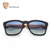 Lunettes de soleil HU WOOD marque Design lunettes de soleil pour hommes à la main zèbre bois lunettes de soleil verres polarisés Protection de conduite UV400 GR8011 231118