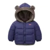 Down Jas Winter Dikker Kinderen Jassen Meisjes Jassen Jongens Plus Fleece Peuter Capuchon Bovenkleding Baby Kinderkleding 231117