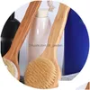 Badebürsten Schwämme Wäscher 5 Teile / satz Holzreinigungsbürsten Set Haushalt Badezimmer Spa Werkzeug Fl Body Mas Brush Drop De Dhgarden Dhnkw