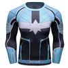 T-shirts pour hommes Cody Lundin Chemise longue imprimée par sublimation numérique Haute qualité Hommes Col rond Rash Guard