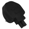 Voedingskabelstekker 2X UK 33-pins mannelijk naar Iec 320 C5 Ac-adapter Industriële zware converter 231117