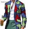 Men's Suits Blazers Plus Size 6xl Men Fashion Blazers Lapel Collar Jackets Vintage 3D Print Outerwear Autumn Business Men Clothing 231117