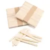 50-150 PCS glass Popsicle Sticks Trärörande pinne för epoxiharts Mögel smycken som gör handgjorda hantverk levererar verktyg smycken tillbehör.