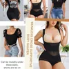 Waist Tummy Shaper Vensslim Full Body Shapewear Cross Compression Abs Women Slimming Bodysuit Push Up Vest Control Open Crotch 231117