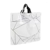 Gift Wrap Shopping Bags Clothing Handbags Can Be Printed Logo Plastic Thickening Convenient Large Size Packaging Fashion 10pcs/lot