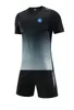 Karlsruher SC Men's Tracksuits Summer Loison Suite à manches courtes Suisse d'entraînement sport T-shirt T-shirt de jogging
