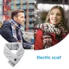 Fashion Face Masks Neck Gaiter Heated Scarf USB Electric Warm Intelligent Rechargeable Warmer With 3 Heating Levels For Women And Men y231117