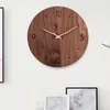 Zegary ścienne 1pcs orzechowe drewniane zegar Wskaźnik Akcesoria 12/14 calowe nordyckie ręce DIY Watch igły Części zegarmistrz zegarowy