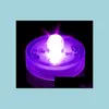 Party Decoration Directible Candle onderwater Vlameloze leidt Tealights waterdichte elektronische rookloze kaarsen Lichten geboorted Dhrq9