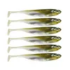 7cm 8cm 10cm Siliconen Zacht Aas Levensechte 3D Ogen Elft Vissen Lokken Swimbait voor Zoetwater en Zoutwater Karper Forel Bass Fish FishingVissen Lokt