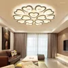 Ceiling Lights LED Living Room Lighting Acrylic Chandelier Modern Bedroom Children's Circular Indoor Home Fixtures