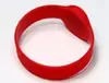 13.56MHz waterproof FuDan F08 1K MF IC silicone rfid wristband Accept Customized logo RFID Wrist Band for Swimming Pool Access Control Card