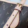 Högkvalitativ liten hinkväska Brown Luxurys handväskor läder axel crossbody composite väska avtagbar klassisk handtag purses shopping totes lady clutch väska