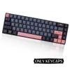 لوحات المفاتيح 139 151 Keys Nightsakura keycap English PBT profialized keycaps profile for MX Switch GMK Mechanical Keyboard 231117