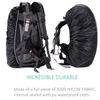 35L 100L 120L housse de pluie sac à dos sac étanche poussière randonnée Camping sacs grand militaire 90L 95L 110L housse de pluie xa41a Camping HikingOutdoor Bags