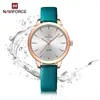 Autres montres NAVIFORCE Top marque montres pour dames décontracté mode Original bracelet en cuir véritable femmes montres étanche Reloj Mujer 231118