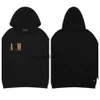 Lanvins Men's Hoodies Sweatshirts 1: 1 Gratis frakt Streetwear Black Felpa Felpe Uomo Ami Hoodie Mens Designer för män Sudadera 9 2YCA 416 360