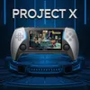 휴대용 게임 플레이어 프로젝트 X 핸드 헬드 콘솔 4 3 인치 IPS 화면 비디오 플레이어 HD 2 컨트롤러 어린이 선물 231117